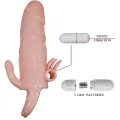 Brave Man Penishülle mit Klitoris und Analstimulation Fleisch 16,5 cm von Baile For Him