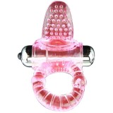 Sweet Abs 10 Rhythms Ring Rosa Vibrator Penisring von Baile For Him | Fesselliebe.de