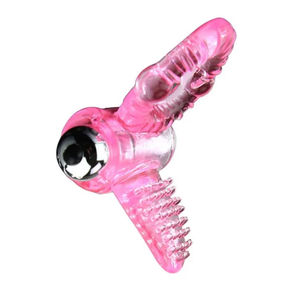 Sweet Abs 10 Rhythms Ring Rosa Vibrator Penisring von Baile For Him | Fesselliebe.de