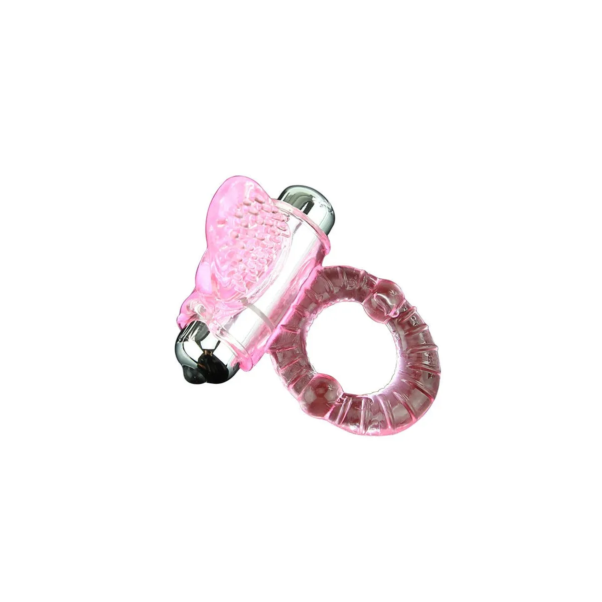 Sweet Abs 10 Rhythms Ring Rosa Vibrator Penisring von Baile For Him | Fesselliebe.de