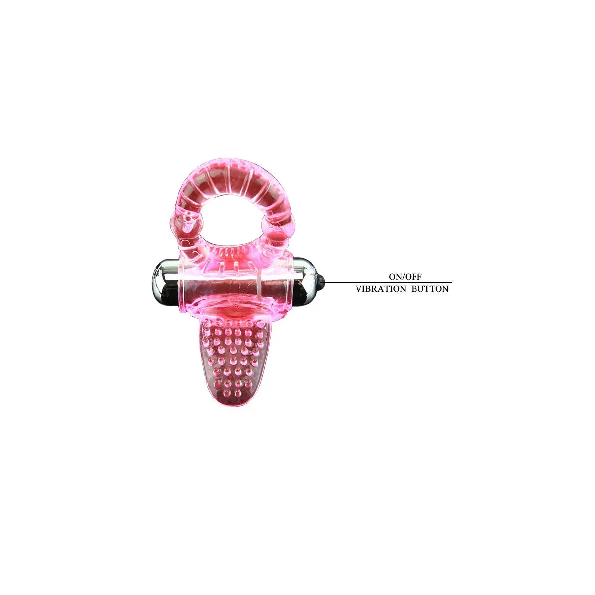 Sweet Abs 10 Rhythms Ring Rosa Vibrator Penisring von Baile For Him | Fesselliebe.de