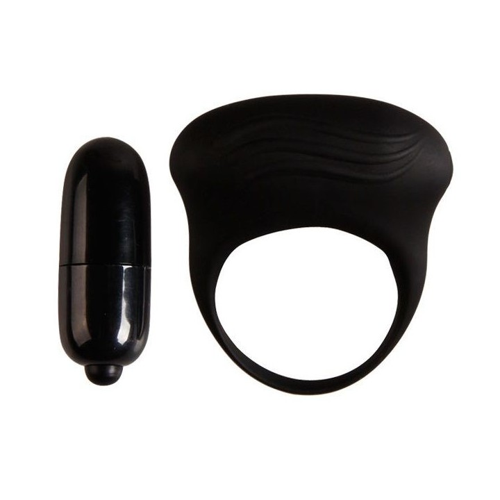 Bertram Schwarzer Vibratorring von Pretty Love Male | Fesselliebe.de