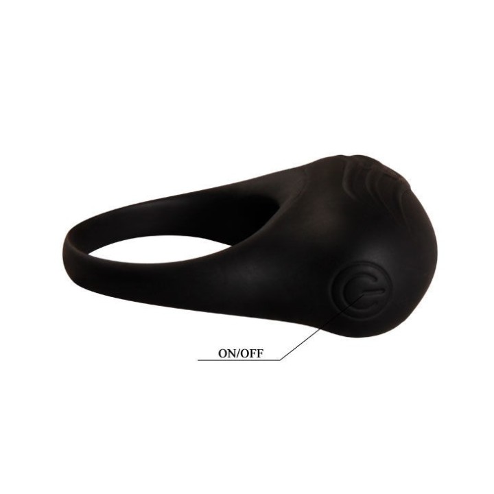 Bertram Schwarzer Vibratorring von Pretty Love Male | Fesselliebe.de