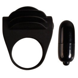 Chester Schwarzer Vibratorring von Pretty Love Male | Fesselliebe.de