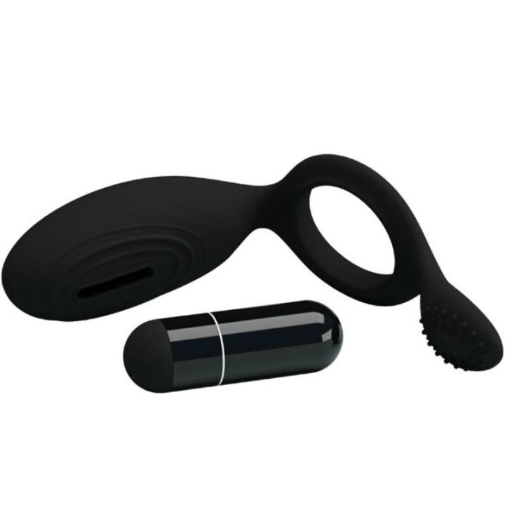 Ethel Vibrationsring mit Stimulator von Pretty Love Male | Fesselliebe.de