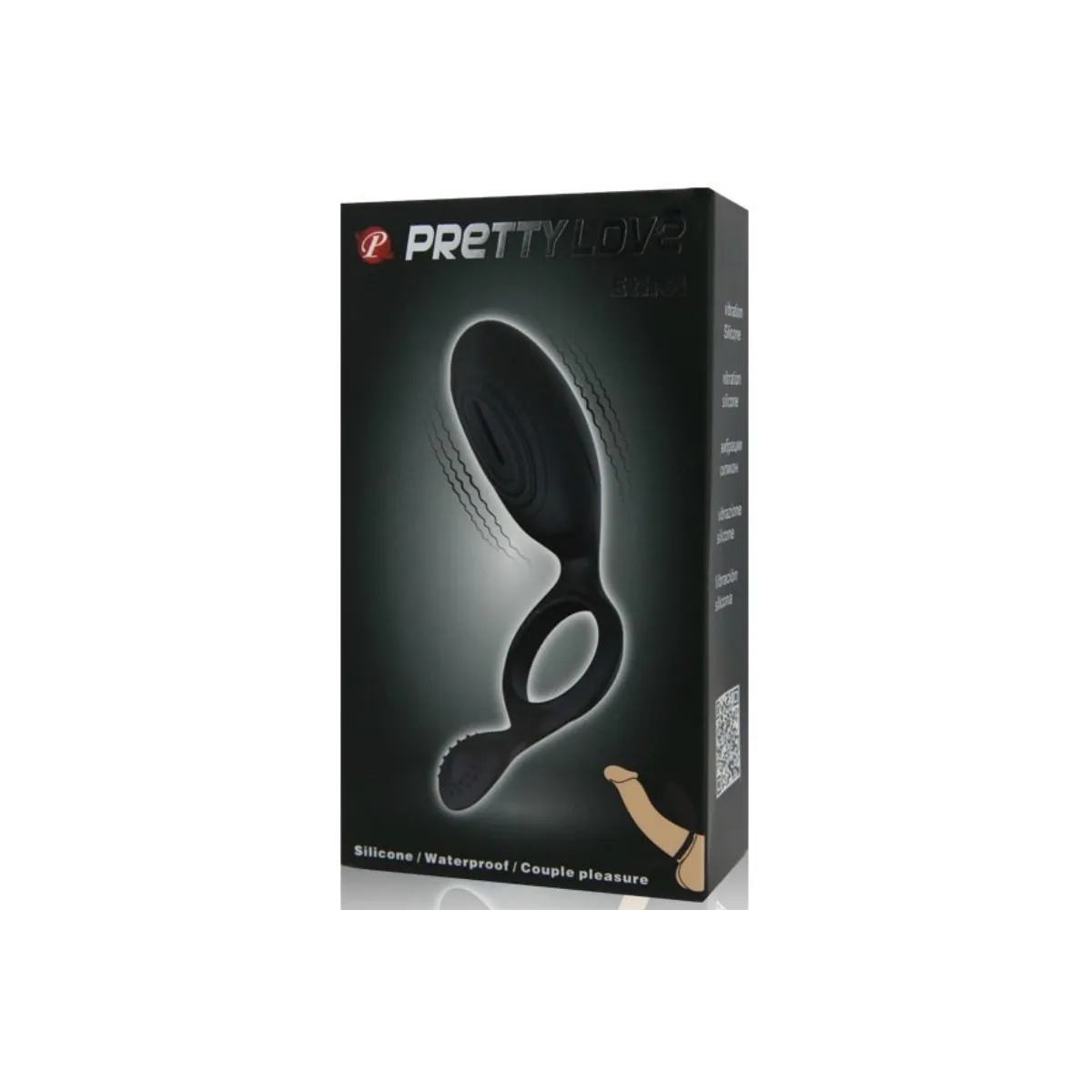 Ethel Vibrationsring mit Stimulator von Pretty Love Male | Fesselliebe.de