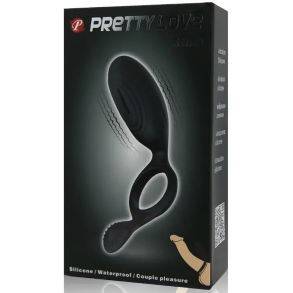 Ethel Vibrationsring mit Stimulator von Pretty Love Male | Fesselliebe.de