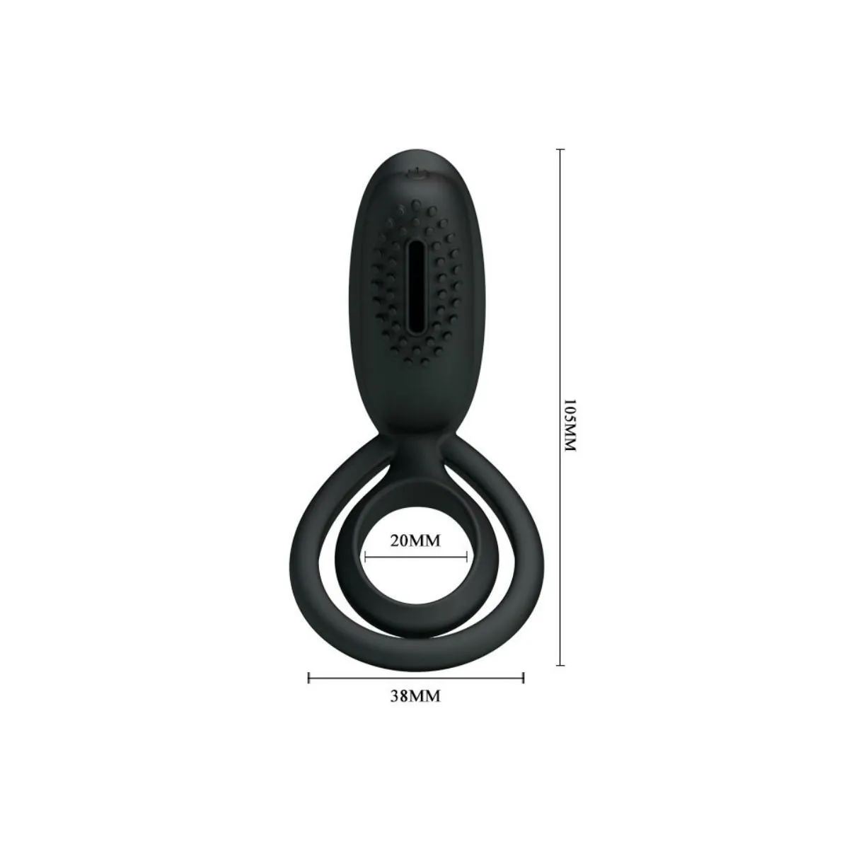 Esther Vibrationsring mit Stimulator von Pretty Love Male | Fesselliebe.de