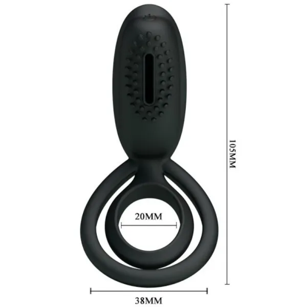 Esther Vibrationsring mit Stimulator von Pretty Love Male | Fesselliebe.de