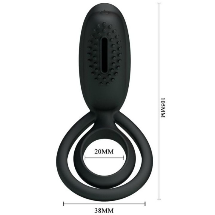 Esther Vibrationsring mit Stimulator von Pretty Love Male | Fesselliebe.de