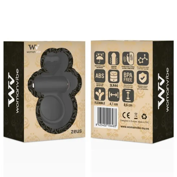 Zeus Silikone Vibrator Ring von Womanvibe | Fesselliebe.de