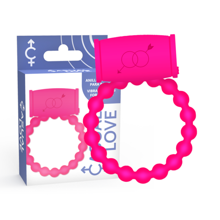 25 Rosa Vibratorring von Casual Love | Fesselliebe.de