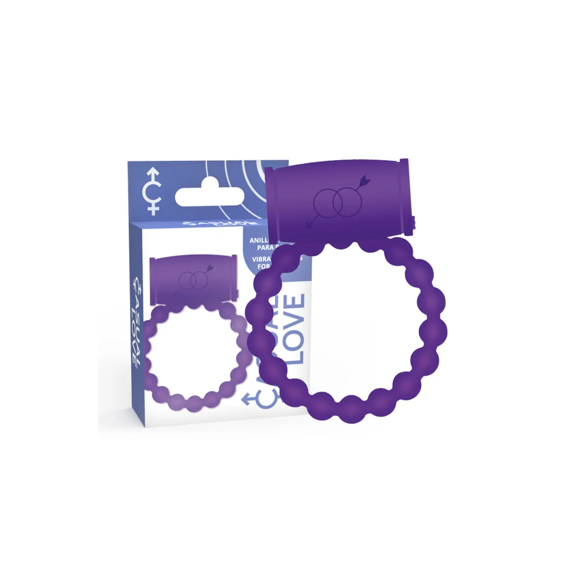 25 Paar-Vibratorring Violett von Casual Love | Fesselliebe.de