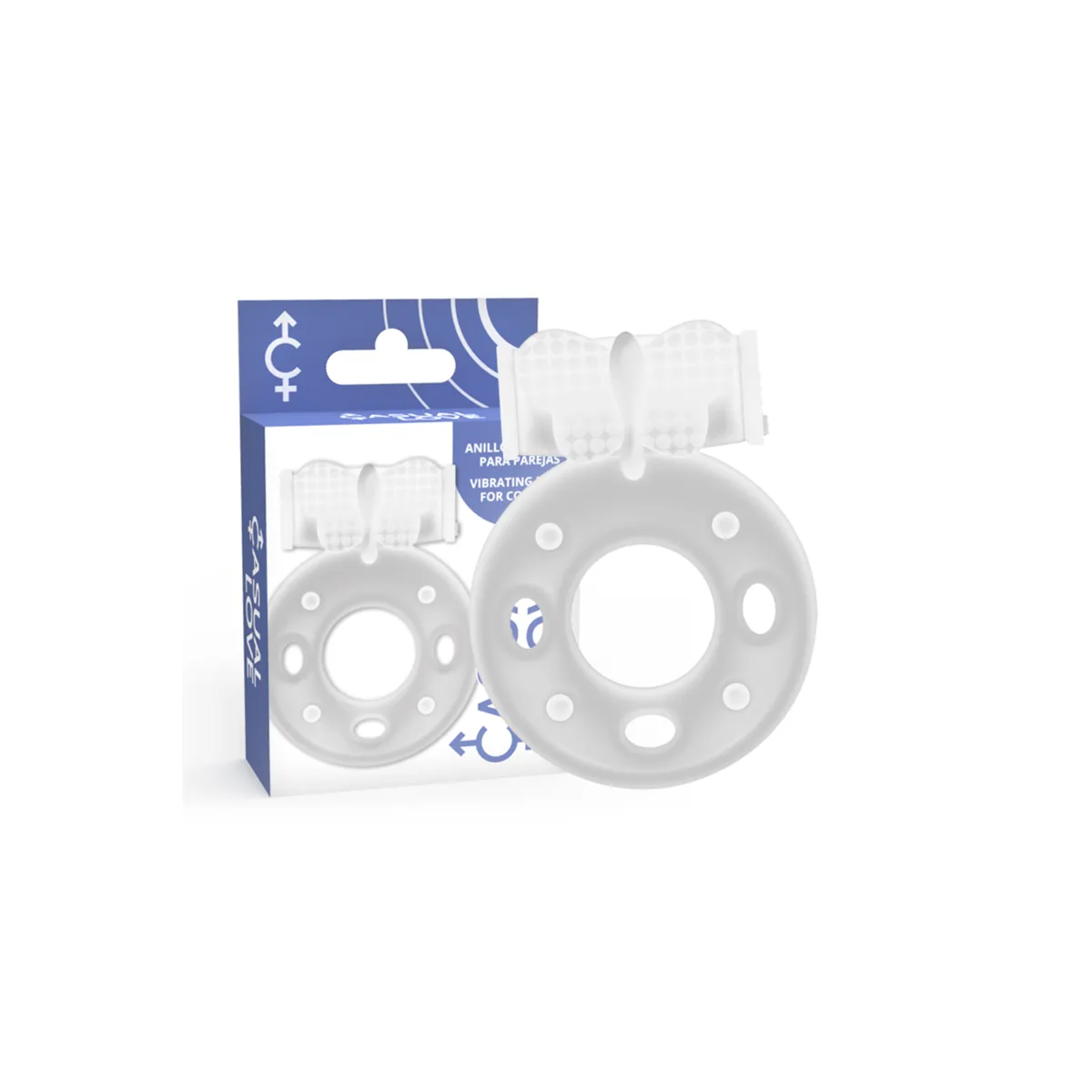 Ring 34 Transparent von Casual Love | Fesselliebe.de