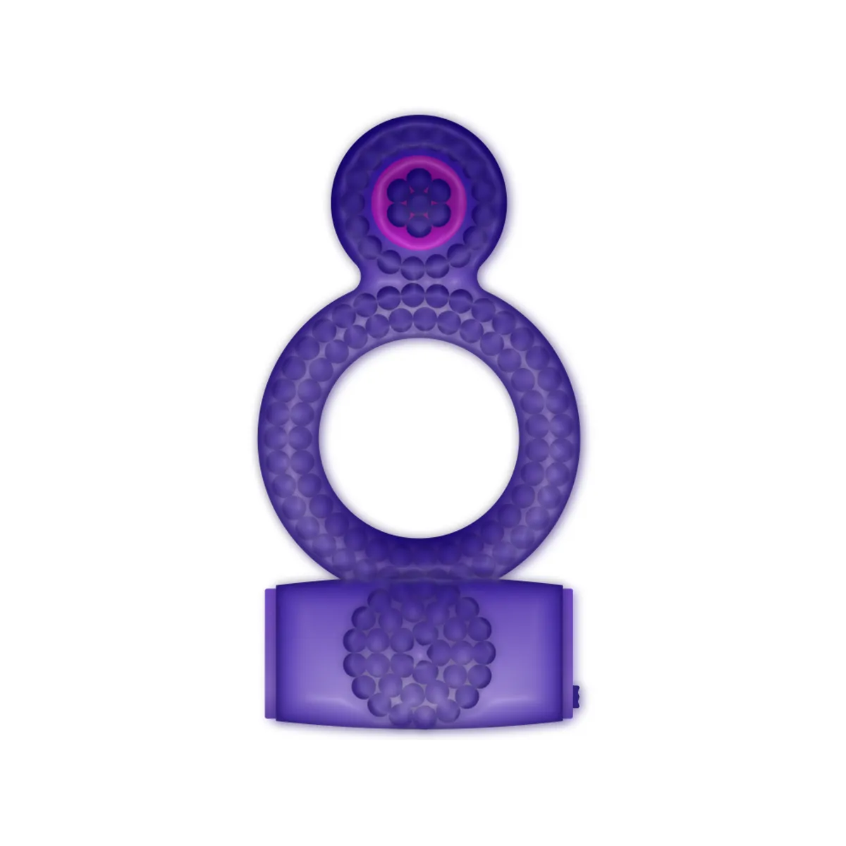 Ring Doppelter Genuss Lila Ring von Casual Love | Fesselliebe.de