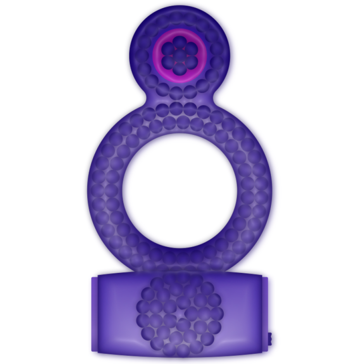 Ring Doppelter Genuss Lila Ring von Casual Love | Fesselliebe.de