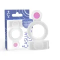 Ring Doppelter Genuss Transparenter Ring von Casual Love