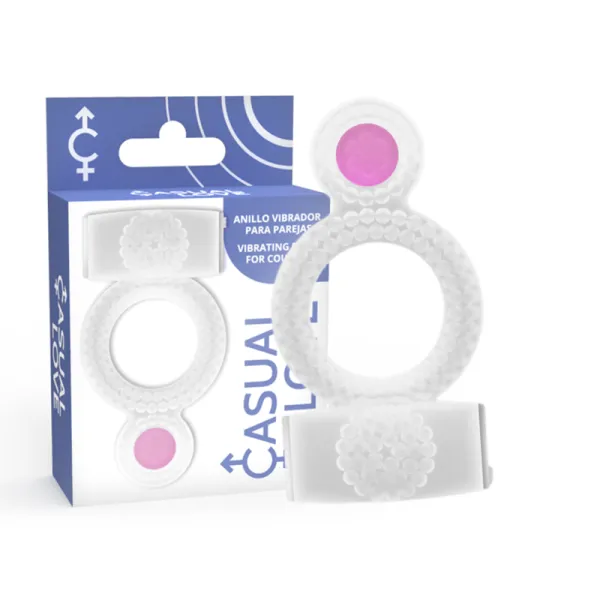 Ring Doppelter Genuss Transparenter Ring von Casual Love | Fesselliebe.de