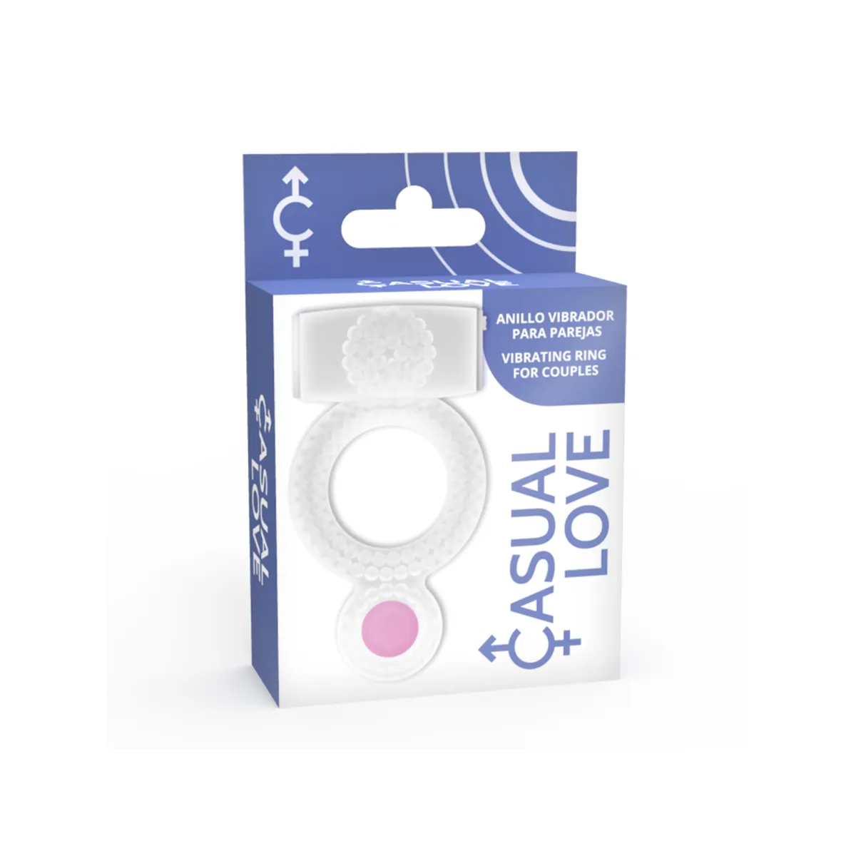 Ring Doppelter Genuss Transparenter Ring von Casual Love | Fesselliebe.de