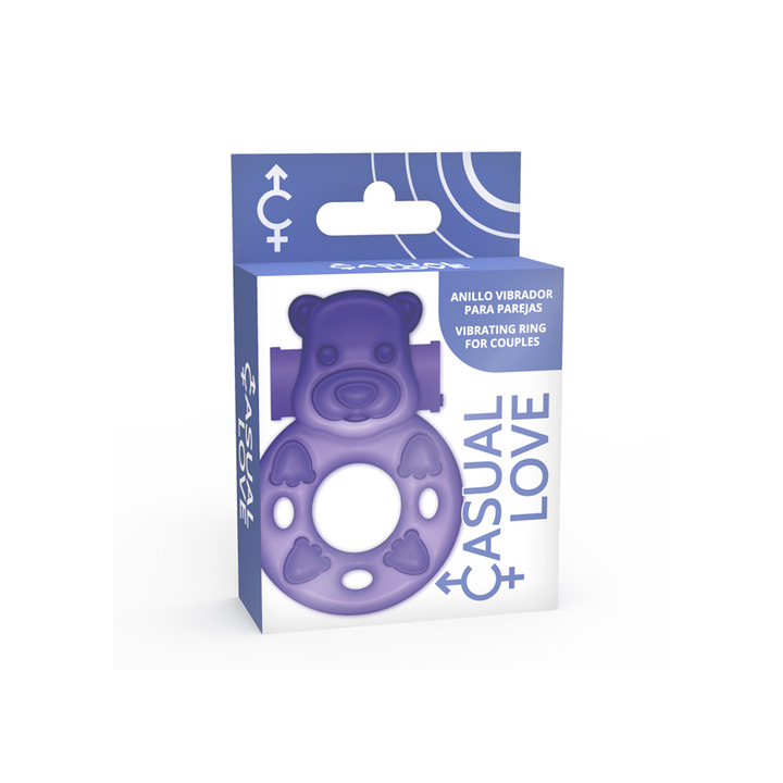 26 Lilac Bunny Vibrator Ring von Casual Love | Fesselliebe.de