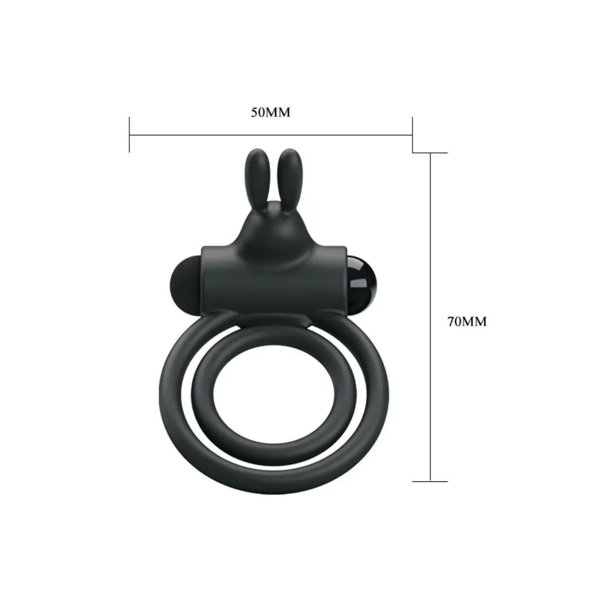 Osmond Vibratorring aus Silikon von Pretty Love | Fesselliebe.de