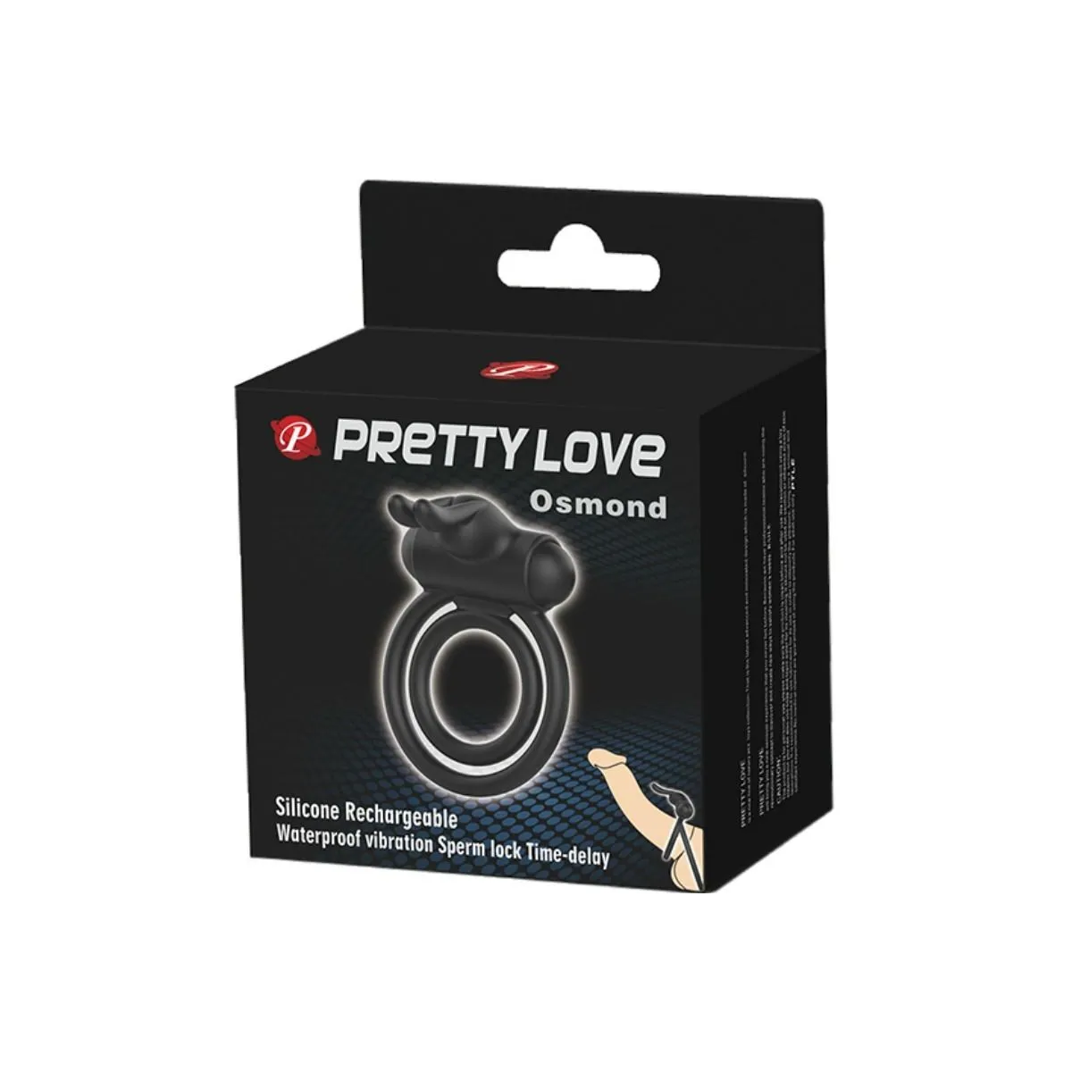 Osmond Vibratorring aus Silikon von Pretty Love | Fesselliebe.de