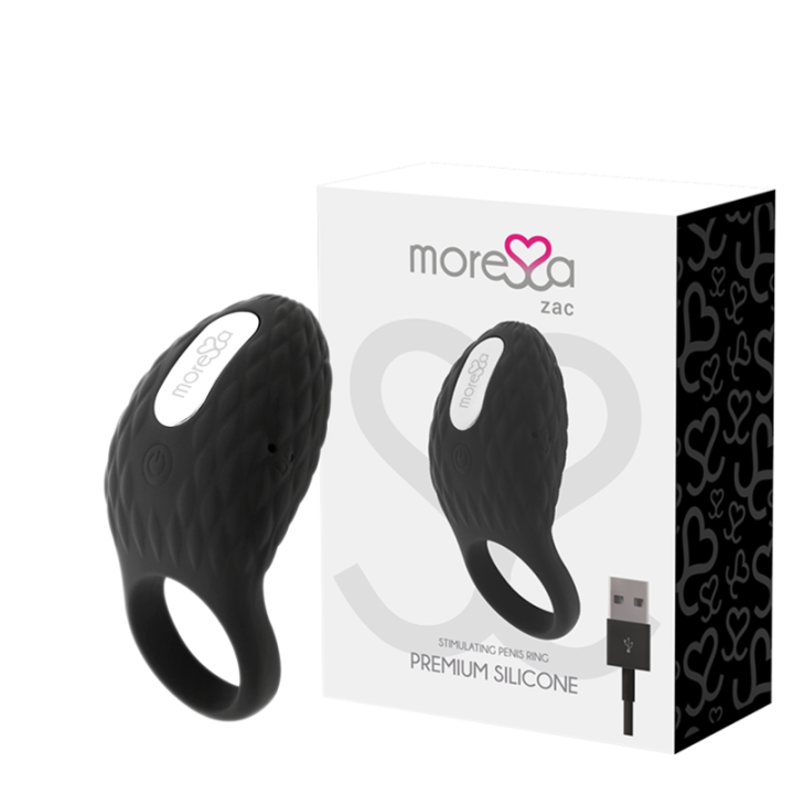 Moressa Zac Premium wiederaufladbarer Vibrierring von Moressa | Fesselliebe.de