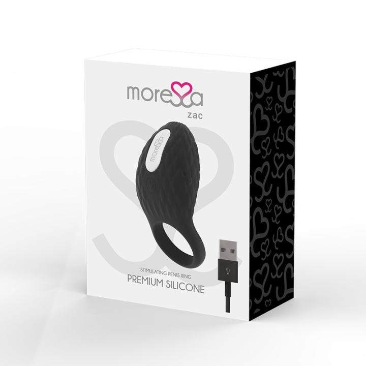 Moressa Zac Premium wiederaufladbarer Vibrierring von Moressa | Fesselliebe.de