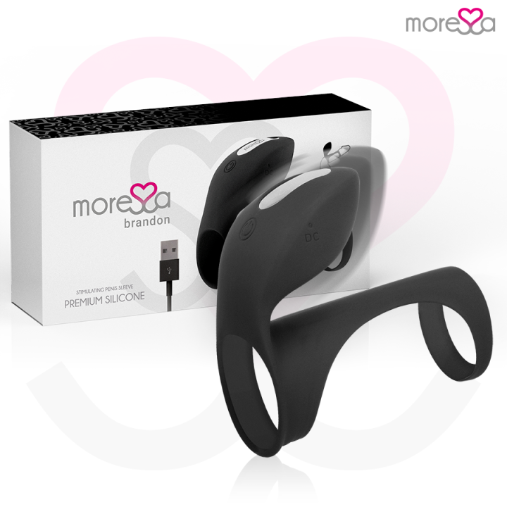 Brandon Vibratorring mit Abdeckung von Moressa | Fesselliebe.de