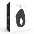 Oto Schwarzer wiederaufladbarer Vibratorring von Intense Couples Toys
