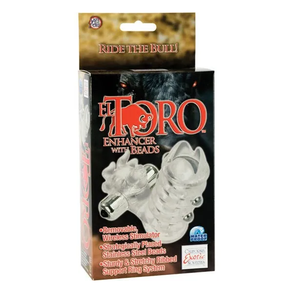 El Toro Verstrker mit Perlen von Calexotics | Fesselliebe.de