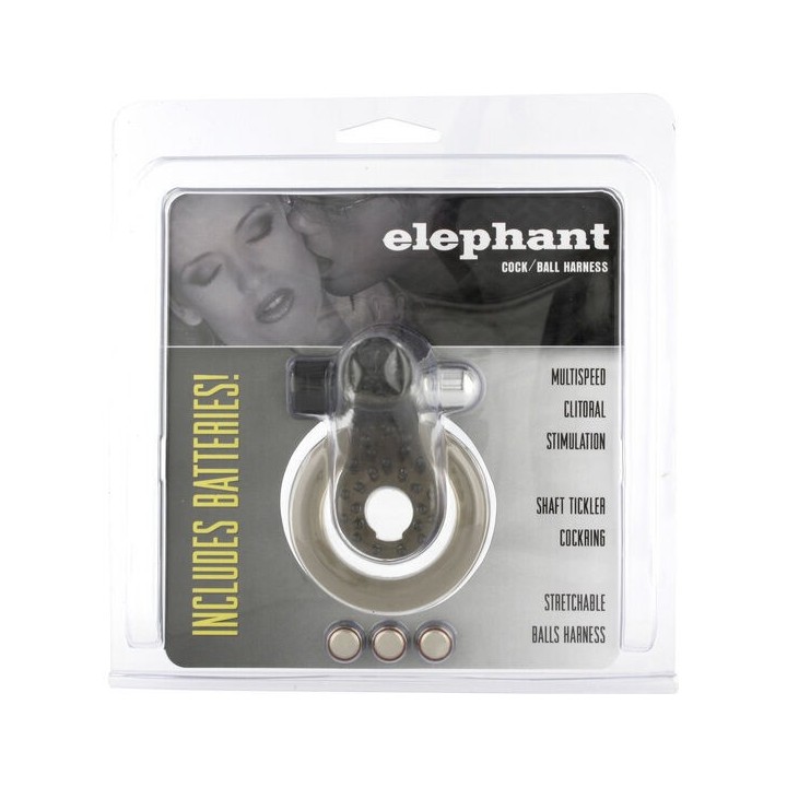 Vibrationsring von mit Stimulierendem Elefanten von Seven Creations | Fesselliebe.de