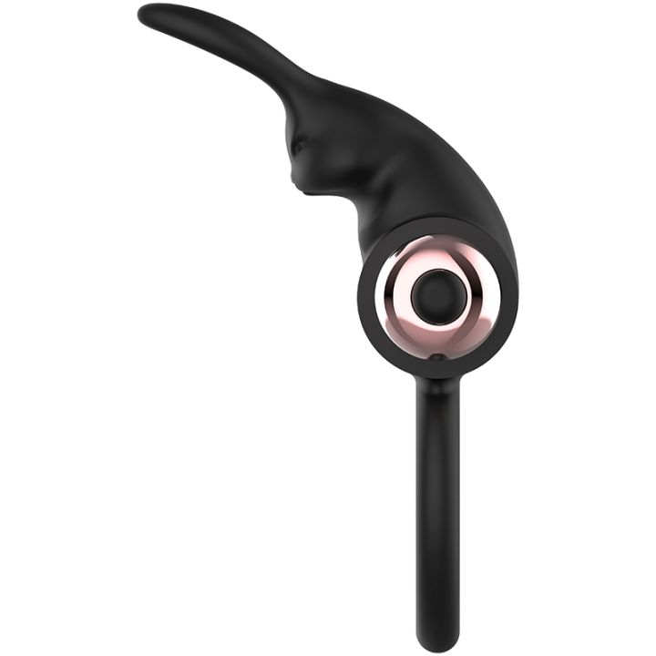 Cockring mit Vibrator Schwarz/ Gold von Coquette Toys | Fesselliebe.de