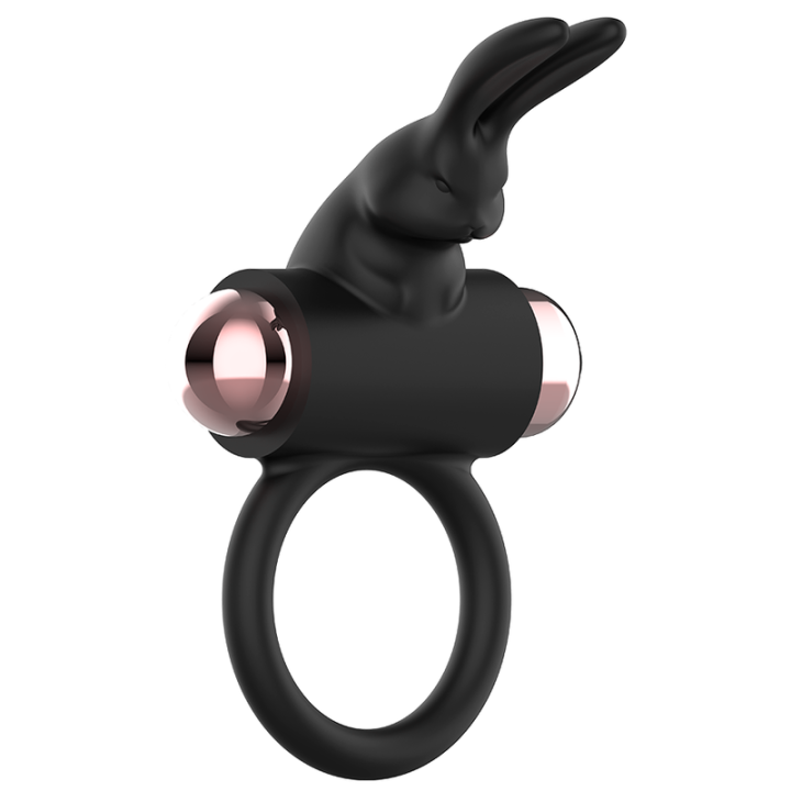 Cockring mit Vibrator Schwarz/ Gold von Coquette Toys | Fesselliebe.de