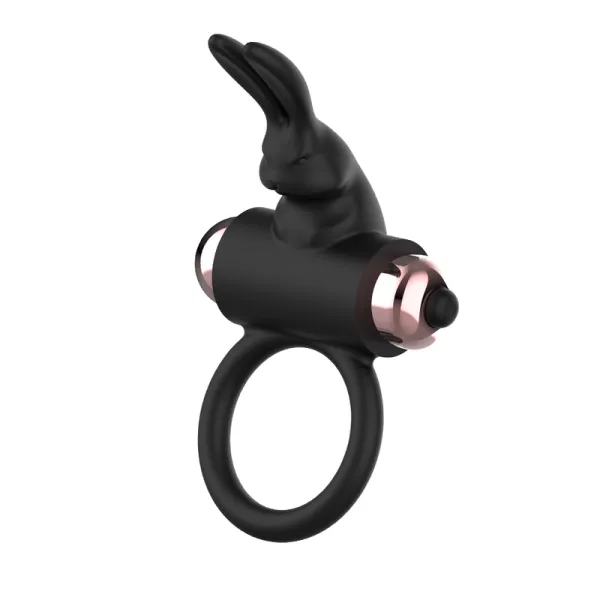 Cockring mit Vibrator Schwarz/ Gold von Coquette Toys | Fesselliebe.de