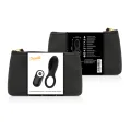 Cockring mit Fernbedienung wiederaufladbar Schwarz/Gold von Coquette Toys