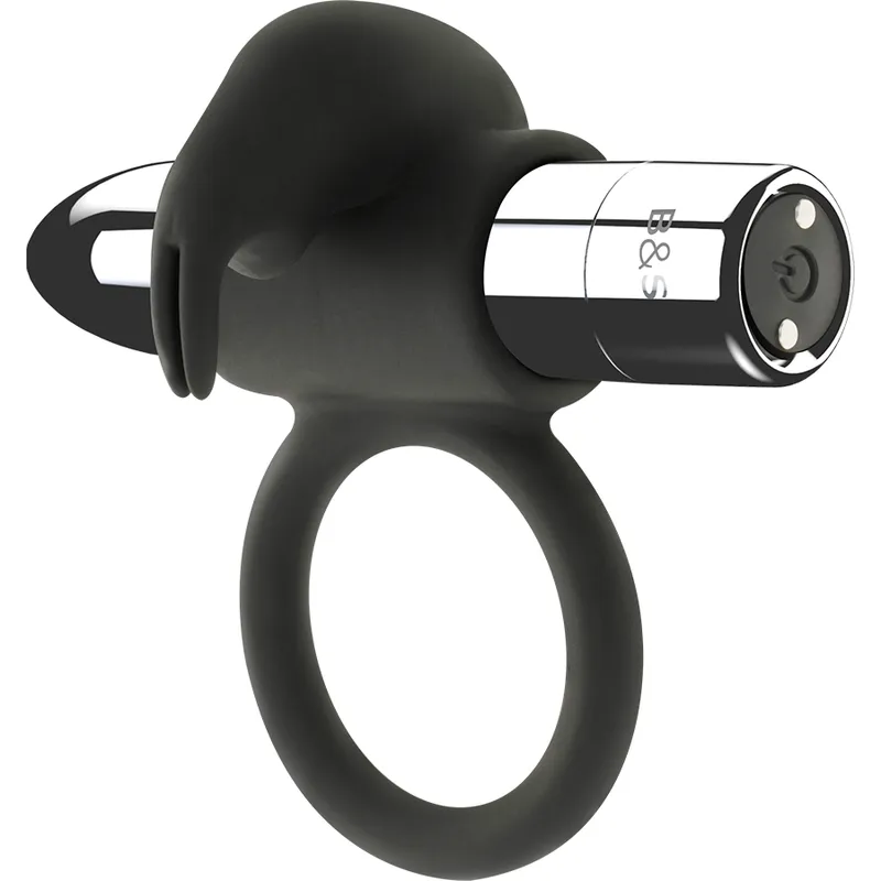 Burton wiederaufladbarer Ring 10 Vibrationsmodi von Black&Silver | Fesselliebe.de