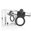 Burton wiederaufladbarer Ring 10 Vibrationsmodi von Black&Silver