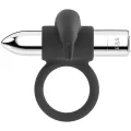 Burton wiederaufladbarer Ring 10 Vibrationsmodi von Black&Silver