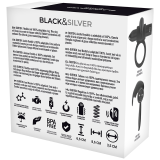 Burton Ring 10 Vibrationsmodi Schwarz von Black&Silver | Fesselliebe.de