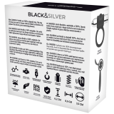 Cameron wiederaufladbarer Ring Silber von Black&Silver | Fesselliebe.de