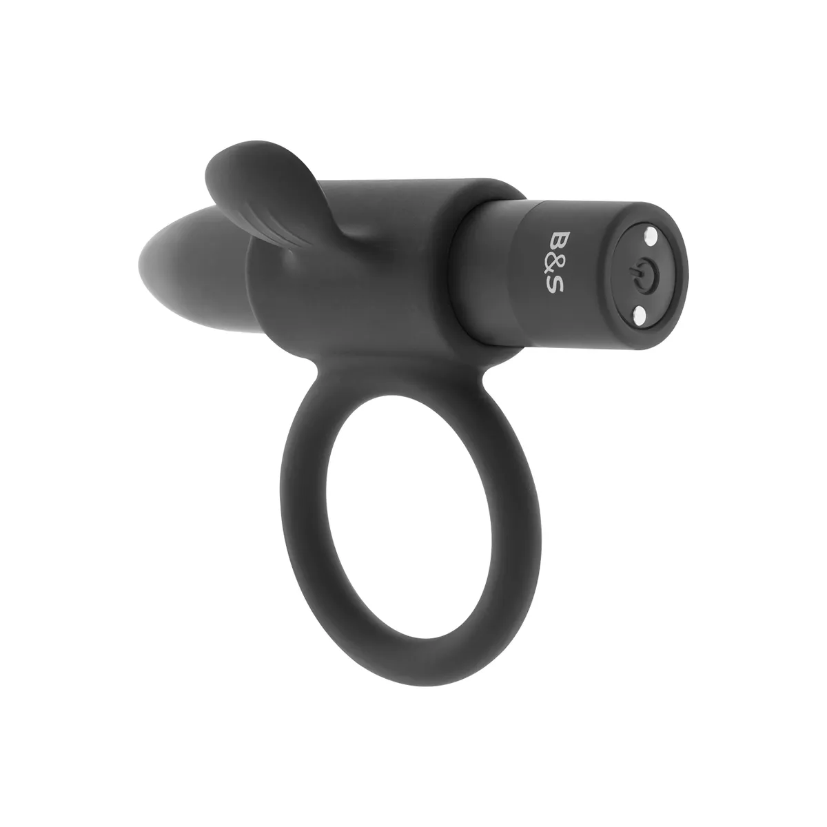 Cameron Schwarz wiederaufladbarer Ring von Black&Silver | Fesselliebe.de