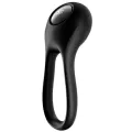 Majestic Duo Ring Vibrator Schwarz von Satisfyer Ring