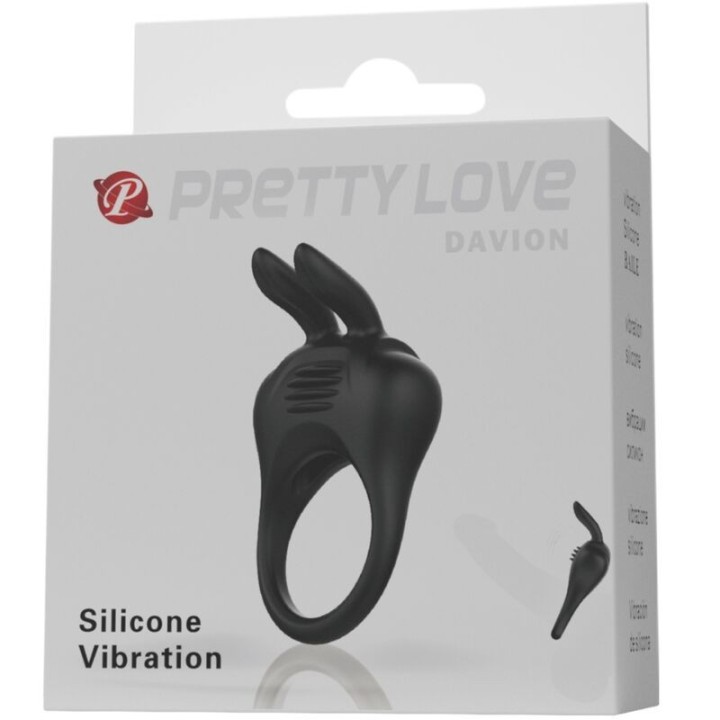 Davion Rabbit Vibratorring von Pretty Love | Fesselliebe.de