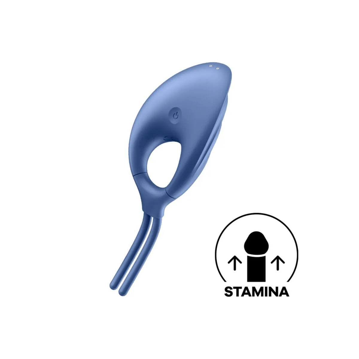 Swordsman Ringvibrator Blau von Satisfyer Ring | Fesselliebe.de