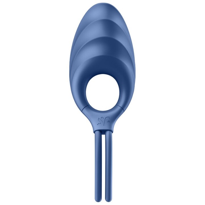 Swordsman Ringvibrator Blau von Satisfyer Ring | Fesselliebe.de