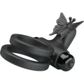 Doppelvibrierring mit Schwarzem Stimulator von Pretty Love Male