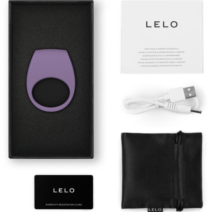 Tor 3 Violett Vibratorring von Lelo | Fesselliebe.de