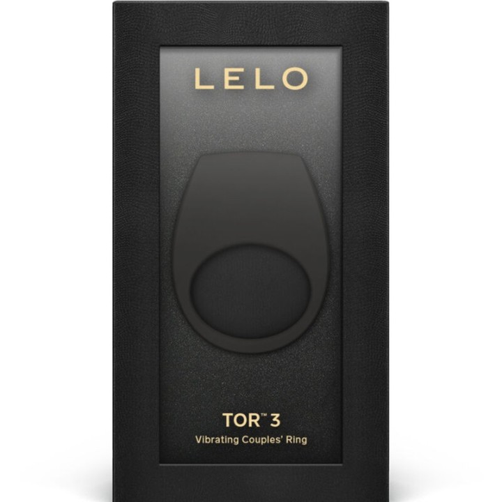 Tor 3 Schwarzer Vibratorring von Lelo | Fesselliebe.de