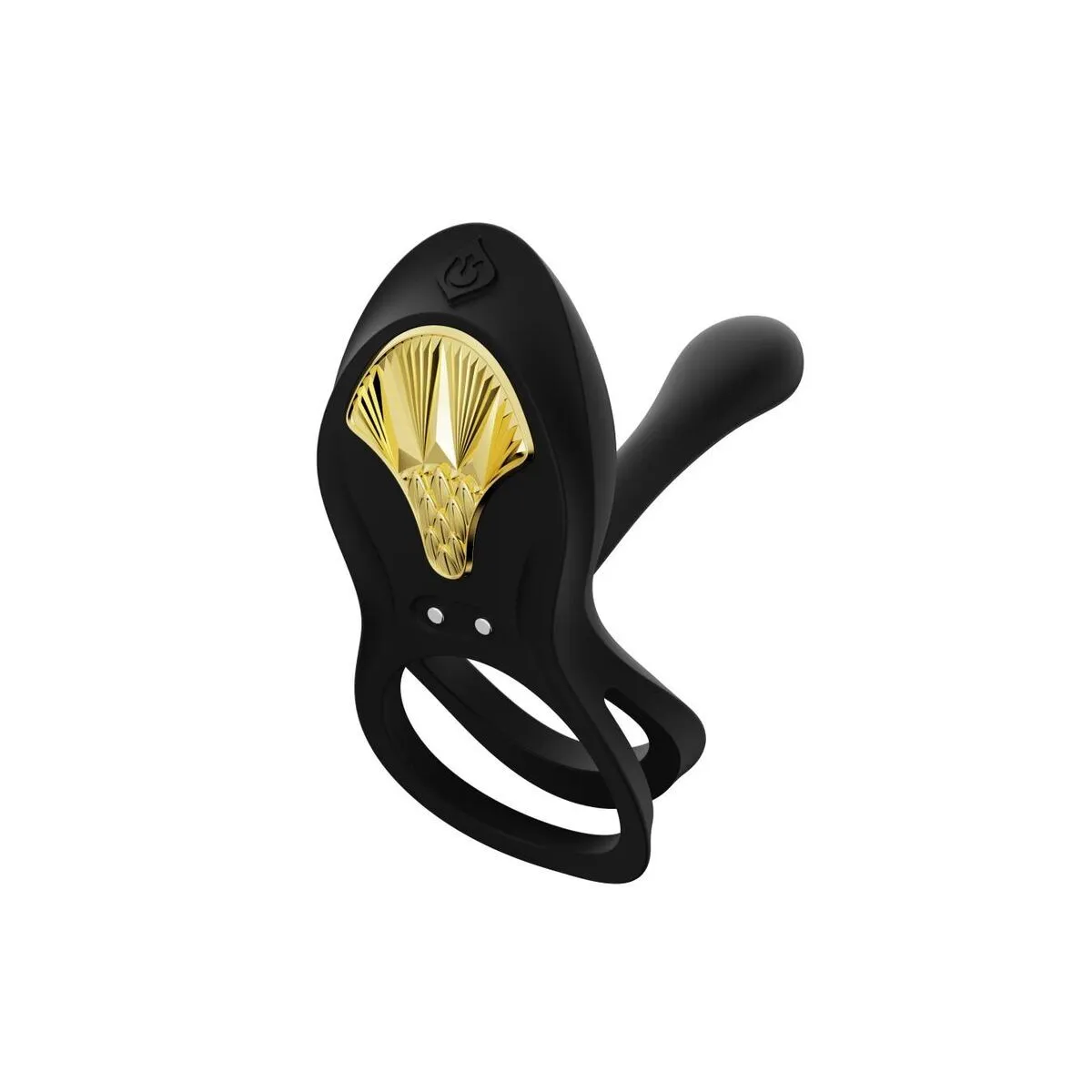 Bayek Vibrierender Paarring Schwarz von Zalo | Fesselliebe.de